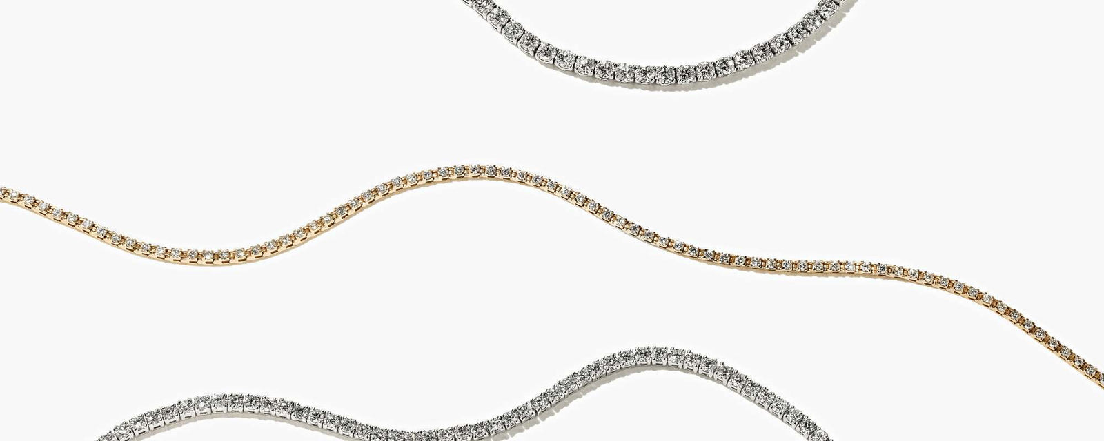 DB Classic eternity line round brilliant diamond bracelet | De Beers US